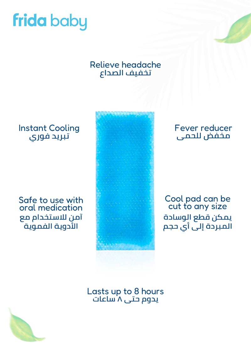 fridababy FeverFrida Cool Pads – Instant Cooling Relief for Kids’ Fever – Skin-Safe, No Refrigeration Needed, Stays in Place, Lasts Up to 8 Hours – 5 Cold Compresses - Image 5